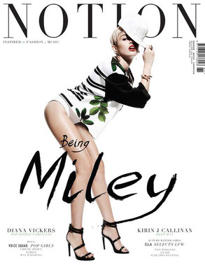 Miley Cyrus, Notion Magazine Miley Cyrus, Notion Magazine